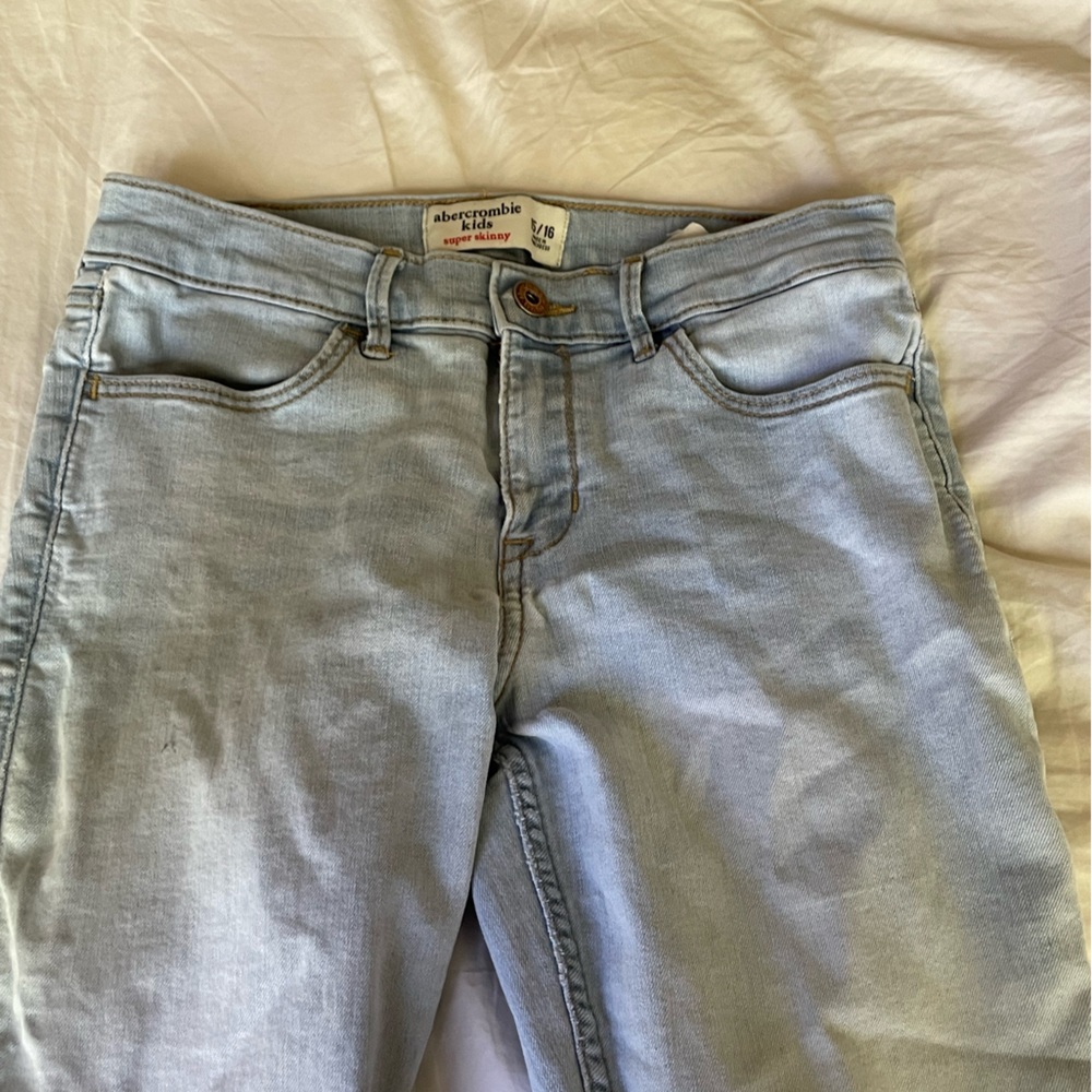 Light Blue Jeans from Abercrombie and Fitch Size 15-16